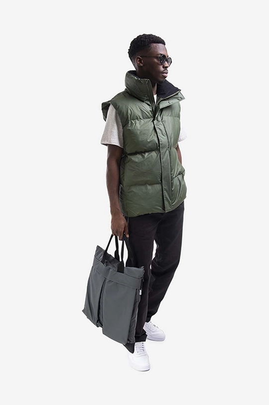 Rains vest Boxy Puffer green