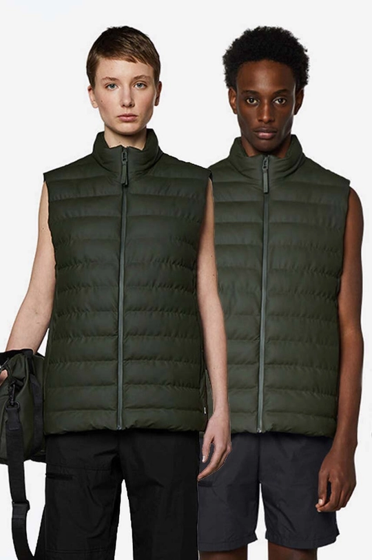 зелёный Безрукавка Rains Trekker Vest Unisex