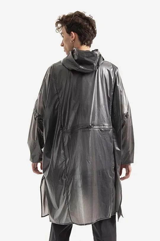 černá Nepromokavá bunda Rains Long Ultralight 18770 BLACK