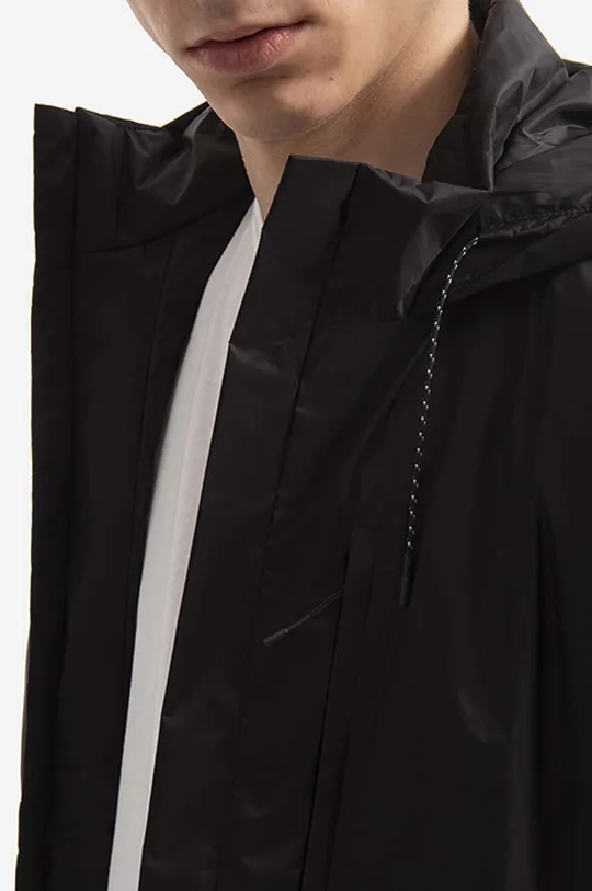 Rains rövid kabát Padded Nylon Coat 1548 BLACK Uniszex