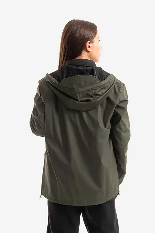πράσινο Αδιάβροχο μπουφάν Rains Short Hooded Coat