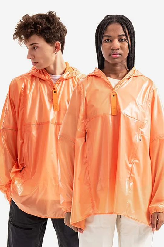pomarańczowy Rains kurtka przeciwdeszczowa Ultralight Anorak 18760 Unisex