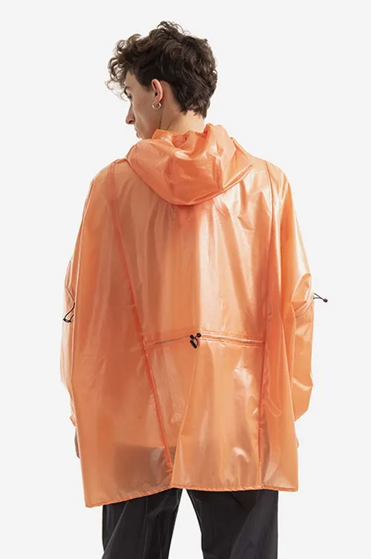 oranžna Vodoodporna jakna Rains Ultralight Anorak