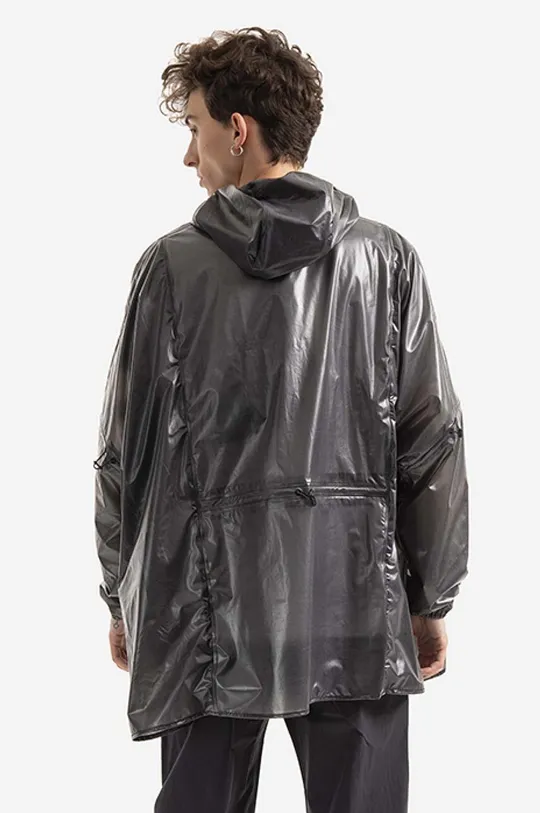 czarny Rains kurtka przeciwdeszczowa Ultralight Anorak 18760