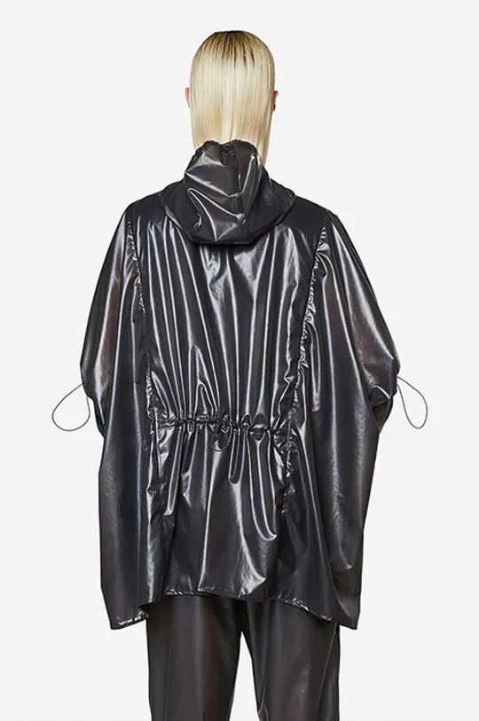 Nepromokavá bunda Rains Ultralight Anorak 18880 BLACK černá
