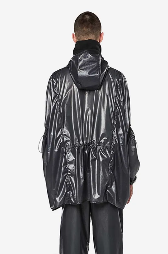 Nepremokavá bunda Rains Ultralight Anorak 18880 BLACK  Základná látka: 100 % Polyester Pokrytie: 100 % Polyuretán