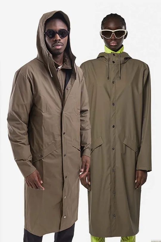 brown Rains rain jacket Unisex