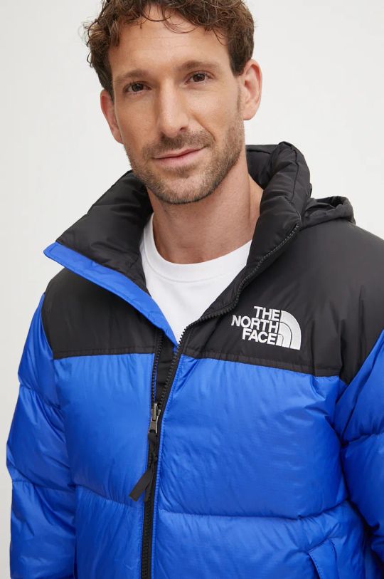 Μπουφάν με επένδυση από πούπουλα The North Face 1996 Retro Nuptse μπλε NF0A3C8DCZ61