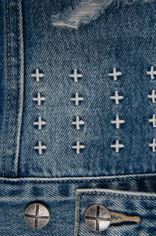 niebieski KSUBI kurtka jeansowa