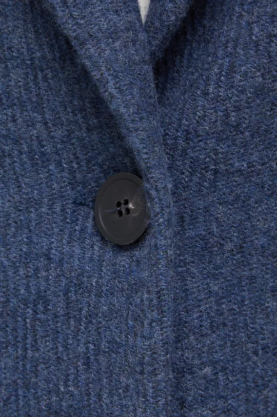 Emporio Armani blazer con aggiunta di lana Donna