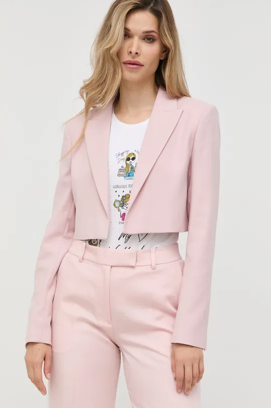 Пиджак Karl Lagerfeld розовый