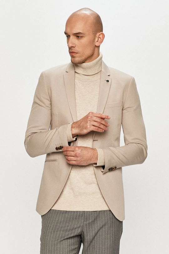 béžová Premium by Jack&Jones - Sako Pánsky