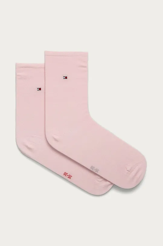 рожевий Шкарпетки Tommy Hilfiger  (2 pack) Жіночий