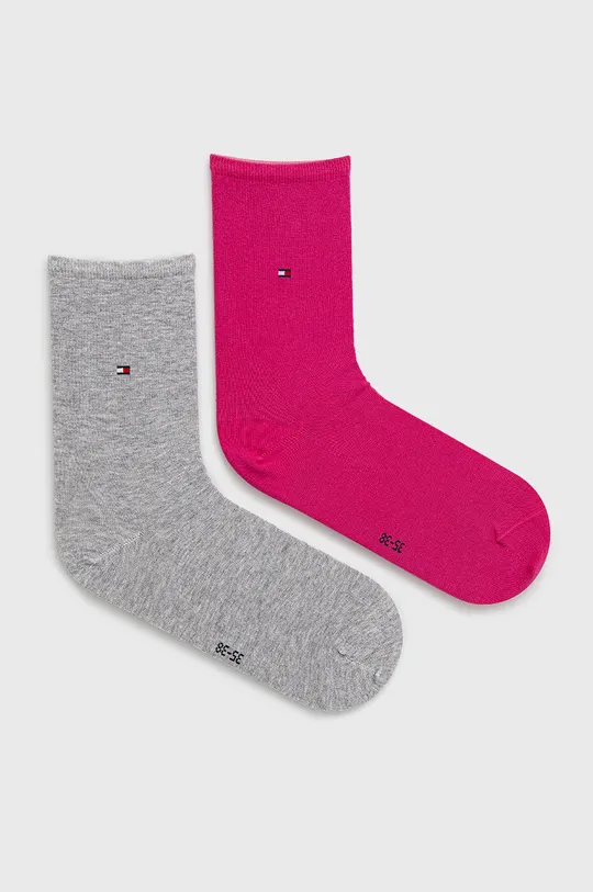 roza Čarape Tommy Hilfiger Ženski