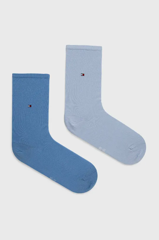 modrá Ponožky Tommy Hilfiger (2-pak) Dámsky