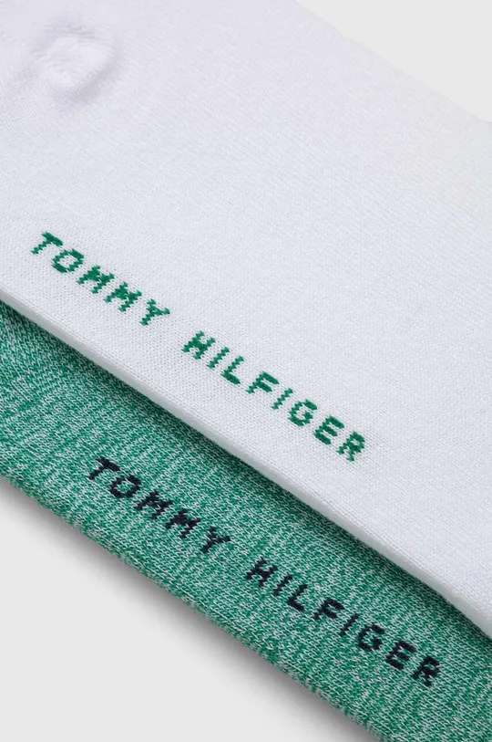 Tommy Hilfiger zokni 2 pár zöld