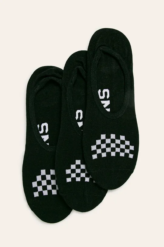 negru Vans șosete scurte (3-pack) De femei