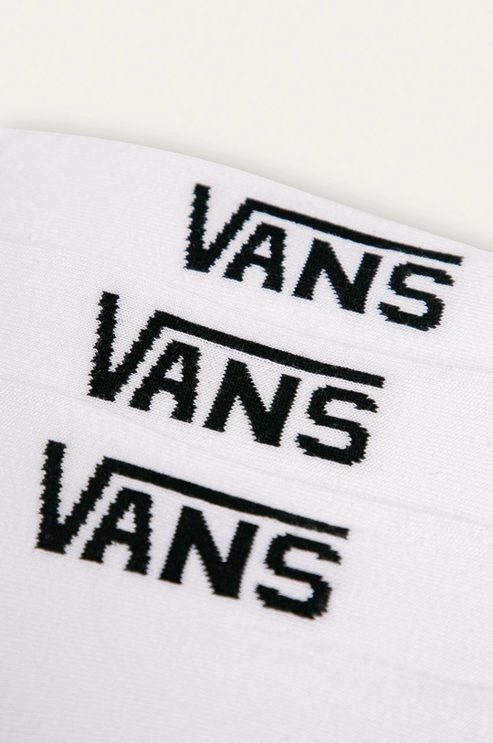 Vans șosete scurte (3-pack) alb