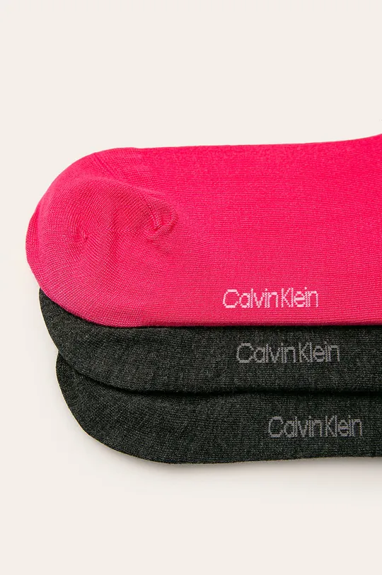 Calvin Klein - Ponožky (3-pack) růžová