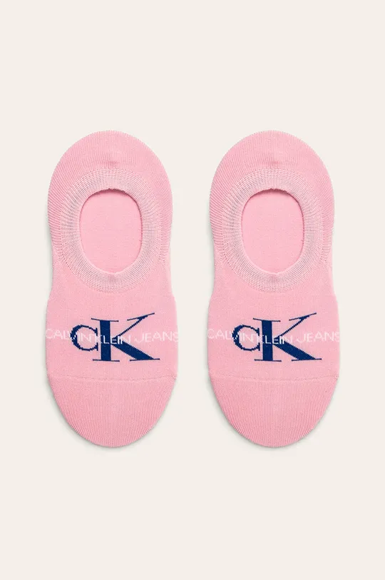 ružová Calvin Klein - Členkové ponožky Dámsky