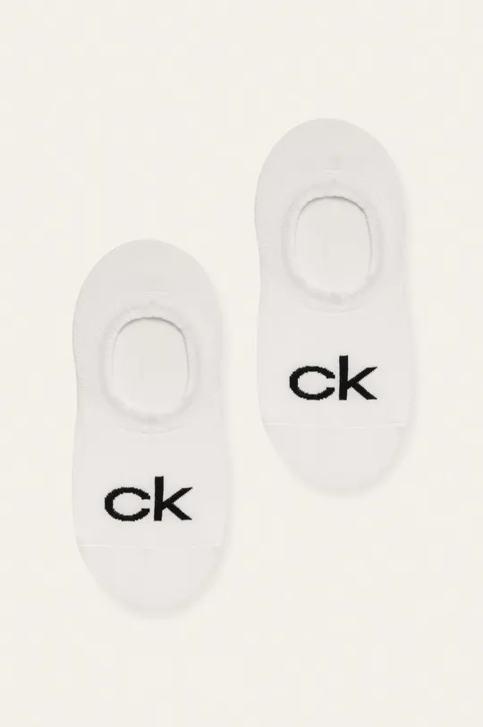 biela Calvin Klein - Členkové ponožky Dámsky