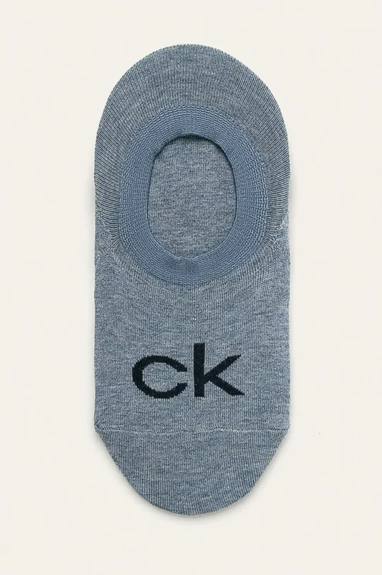modrá Calvin Klein - Členkové ponožky Dámsky