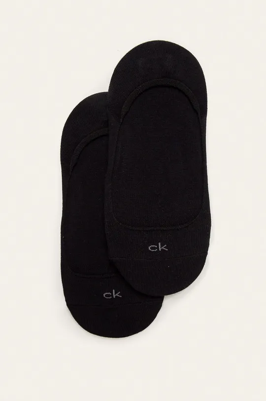 чёрный Calvin Klein - Короткие носки (2-pack) Женский