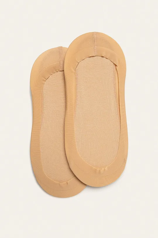 béžová Calvin Klein - Členkové ponožky (2-pak) Dámsky
