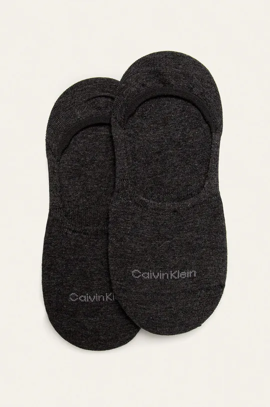 серый Calvin Klein - Короткие носки (2-pack) Женский