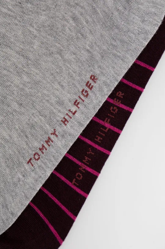 Ponožky Tommy Hilfiger fialová