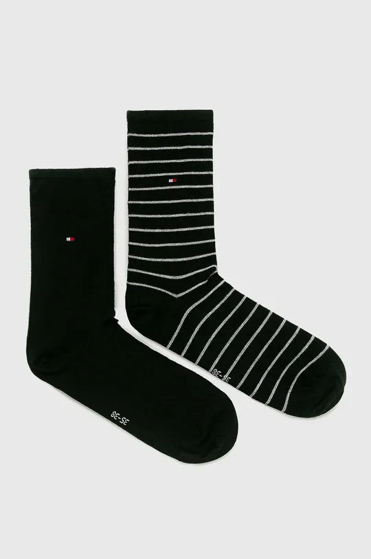 чорний Шкарпетки Tommy Hilfiger  (2 pack) Жіночий