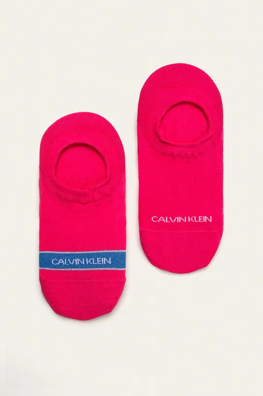 ružová Calvin Klein - Členkové ponožky (2-pak) Dámsky