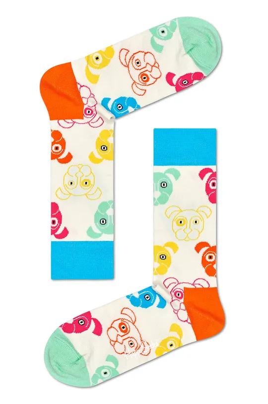 πολύχρωμο Happy Socks - Κάλτσες Mixed Dog Gift Set (3-pack)