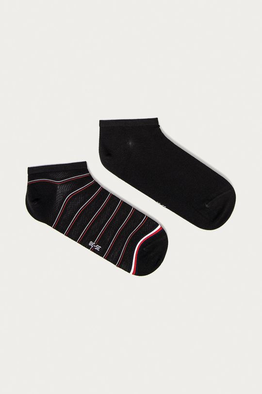 čierna Tommy Hilfiger - Ponožky (2-pak) Dámsky