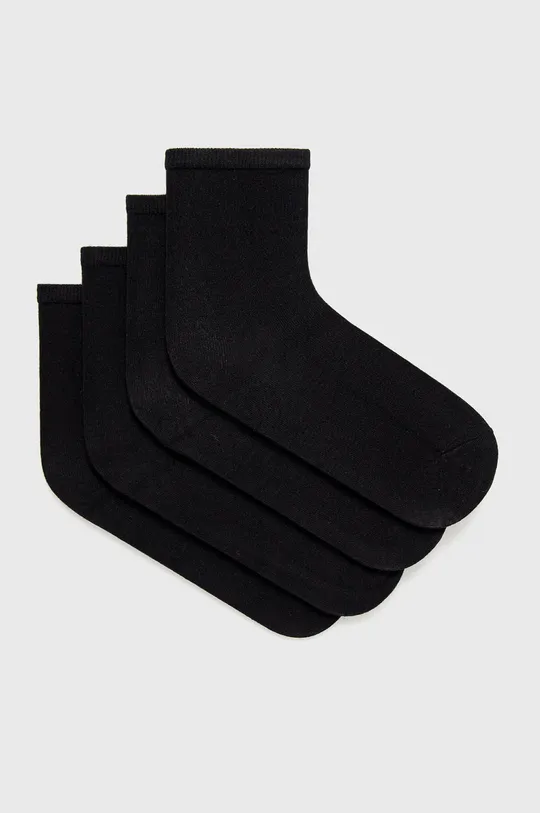 чорний Шкарпетки Pieces Жіночий
