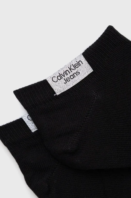 Calvin Klein Jeans nogavice (2-pack) črna