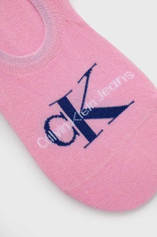 Nogavice Calvin Klein Jeans roza