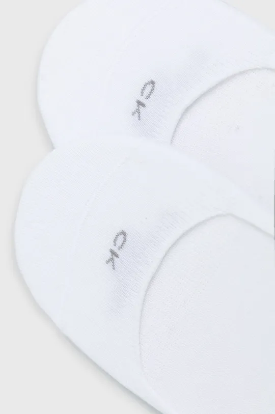 Calvin Klein zokni (2 pár) fehér