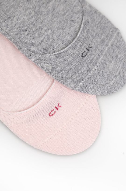 Calvin Klein skarpetki (2-pack) różowy