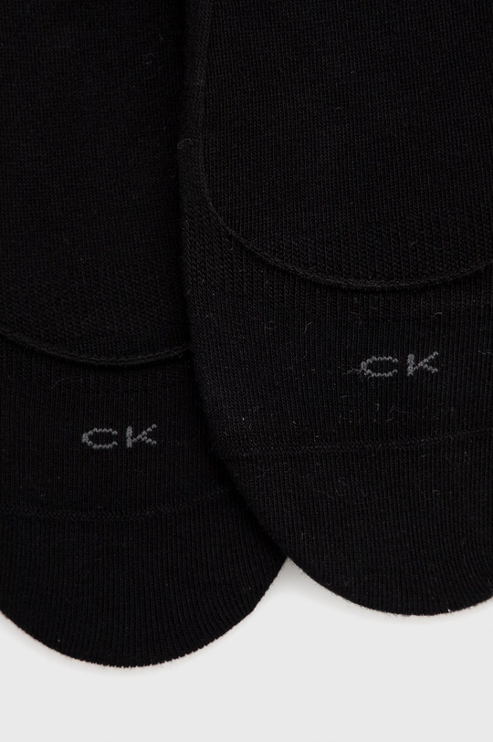 Calvin Klein nogavice (2-pack) črna