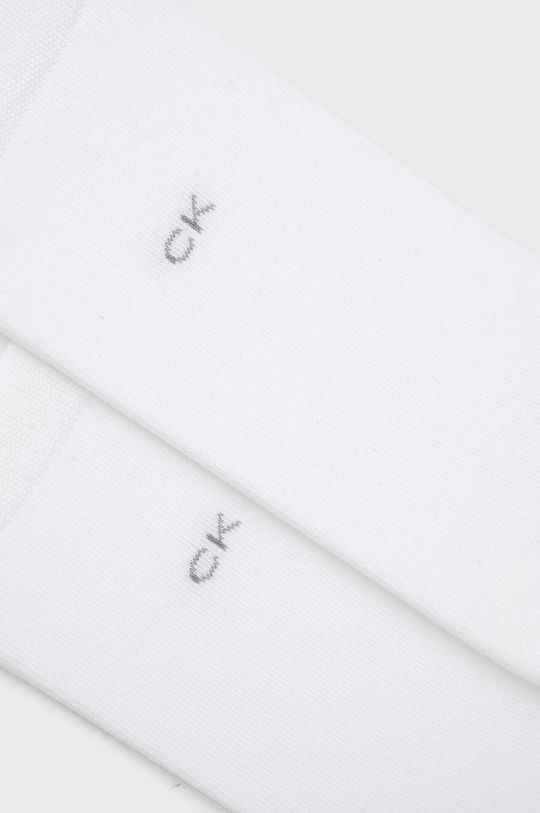 Ponožky Calvin Klein (2-pack) bílá