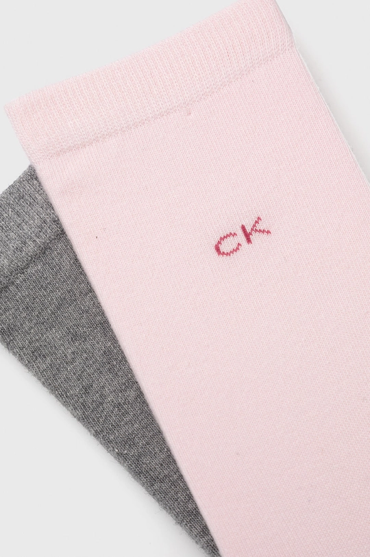 Calvin Klein skarpetki (2-pack) różowy