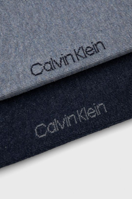 Ponožky Calvin Klein (2-pak) modrá