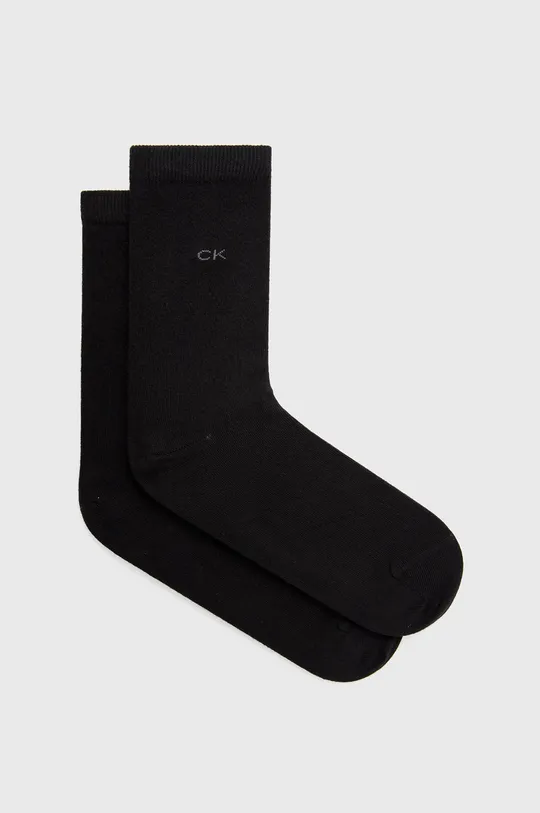 černá Ponožky Calvin Klein (2-pack) Dámský