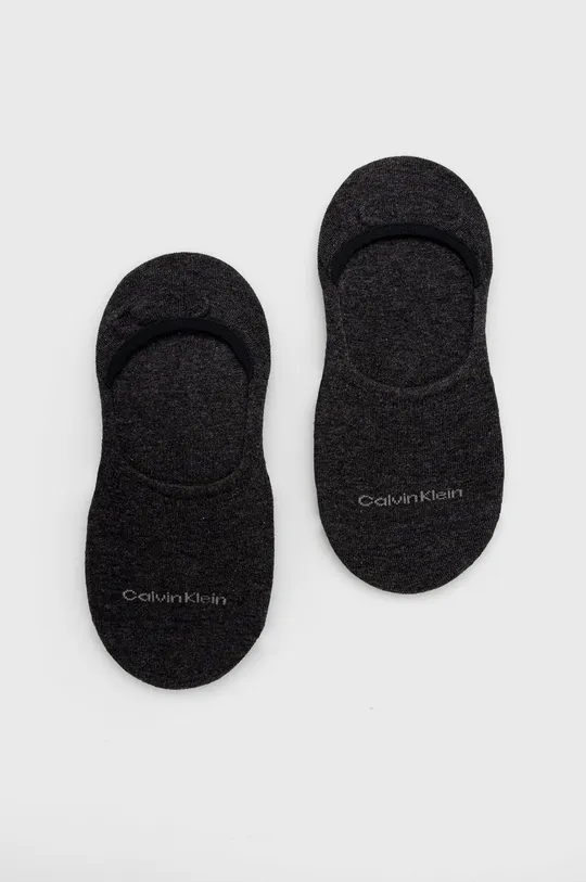 sivá Ponožky Calvin Klein 2-pak Dámsky