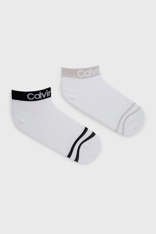 biały Calvin Klein Skarpetki (2-pack) Damski