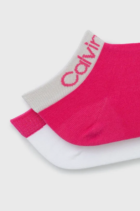 Ponožky Calvin Klein ružová