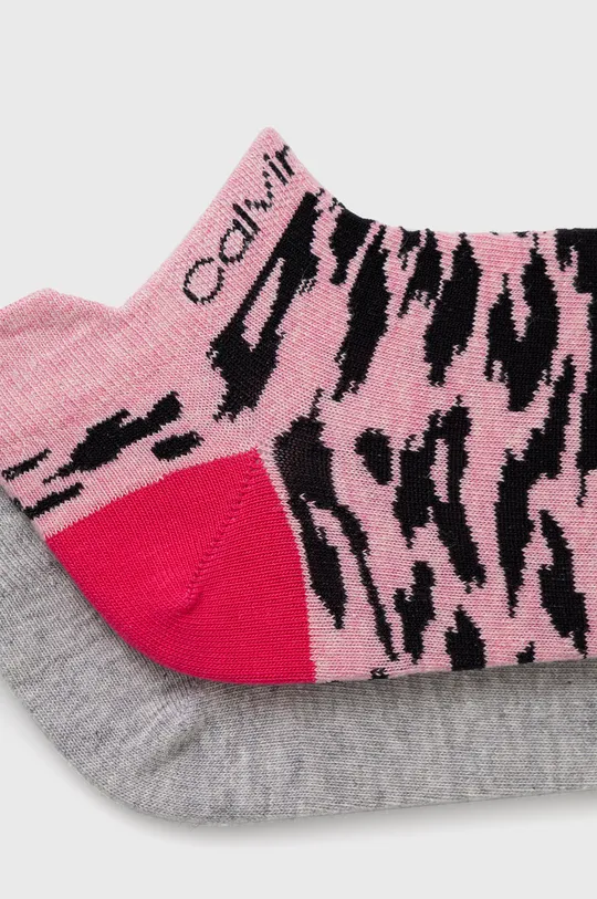 Носки Calvin Klein розовый