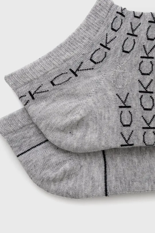 Ponožky Calvin Klein (2-pak) sivá