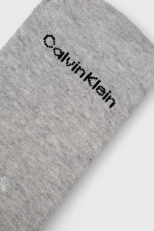 Ponožky Calvin Klein sivá